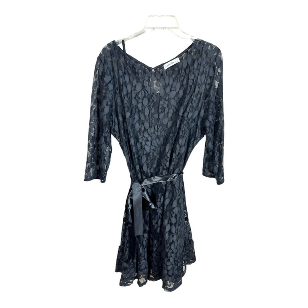 Nemidor Black‎ Lace Dress